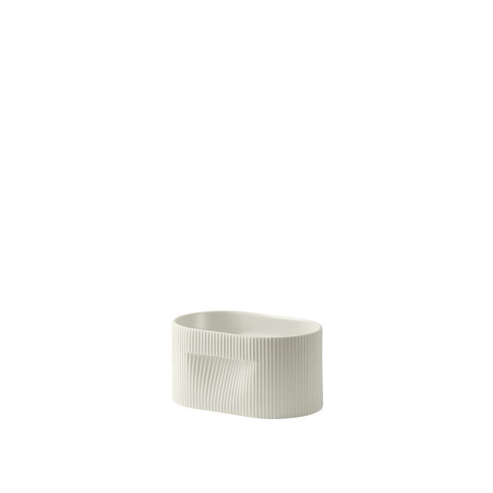 Ridge Planter - Muuto Planters - Small - Off - White - HORNE