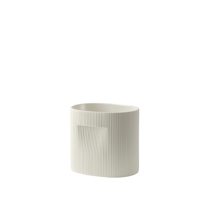 Ridge Planter - Muuto Planters - Large - Off - White - HORNE