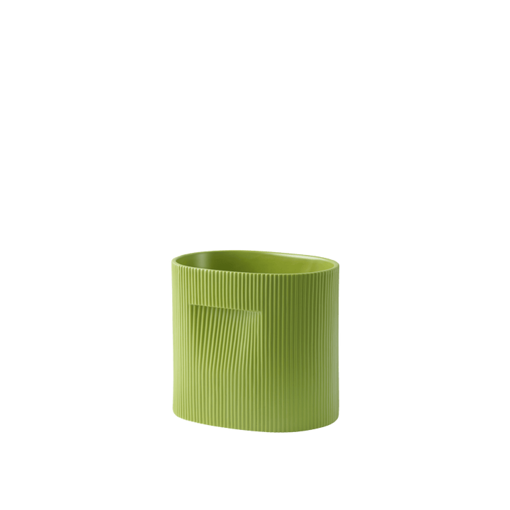 Ridge Planter - Muuto Planters - Large - Moss Green - HORNE