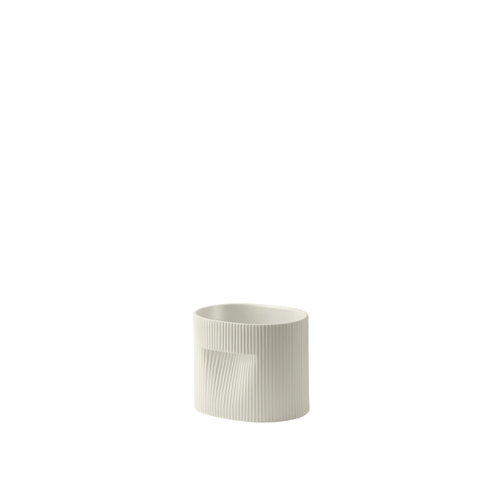 Ridge Planter - Muuto Planters - Medium - Off - White - HORNE