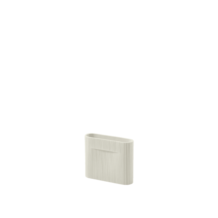 Ridge Vase - Muuto Vases - Small - Off - White - HORNE