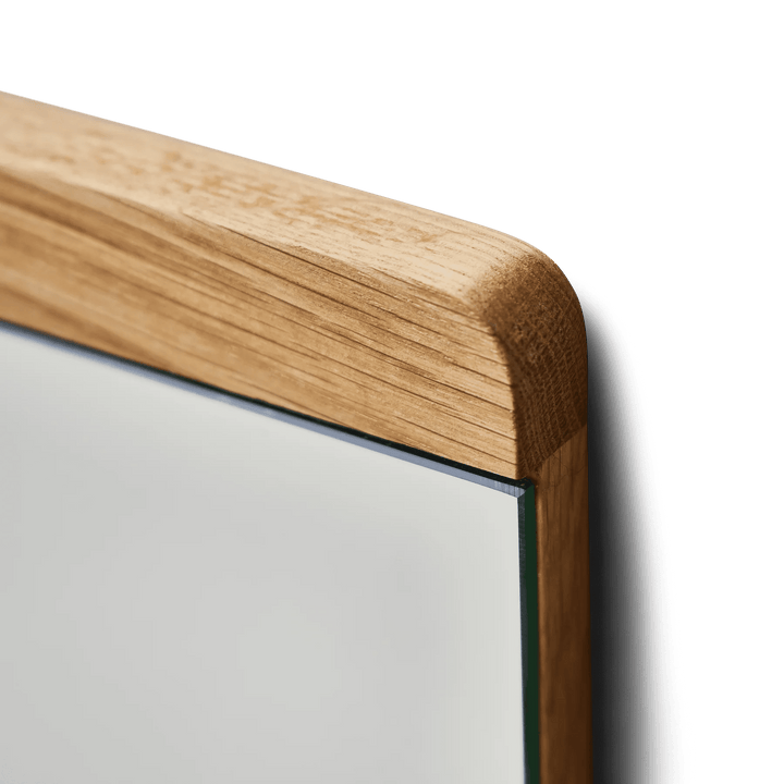 Rim Wall Mirror - Form + Refine Mirrors - Natural Oiled Oak - 13.7" x 43.3" - HORNE