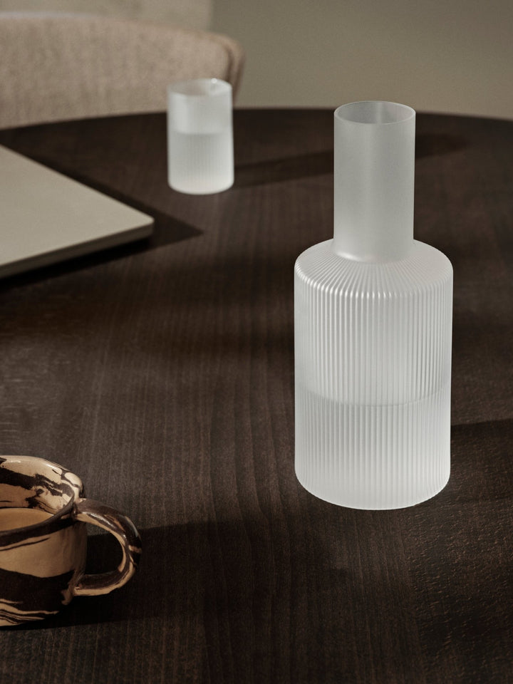Ripple Carafe - Frosted
