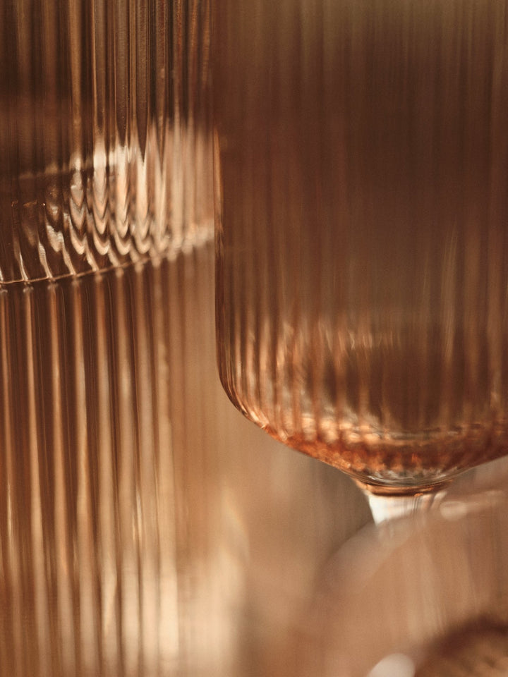 Ripple Champagne Flutes - Set of 2 styled in a contemporary interior - Ferm Living