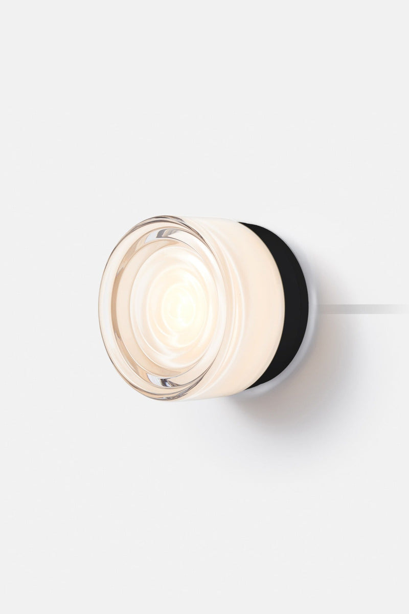 Ripple Corded - Black Anodized - RBW Lighting - White Interior - 2700K (warm white) - Corded Plug - in (Back) / 120V Input - HORNE