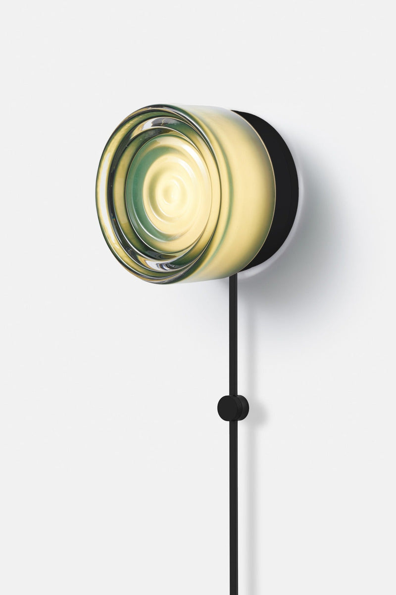 Ripple Corded - Black Anodized - RBW Lighting - White Interior - 2700K (warm white) - Corded Plug - in (Back) / 120V Input - HORNE