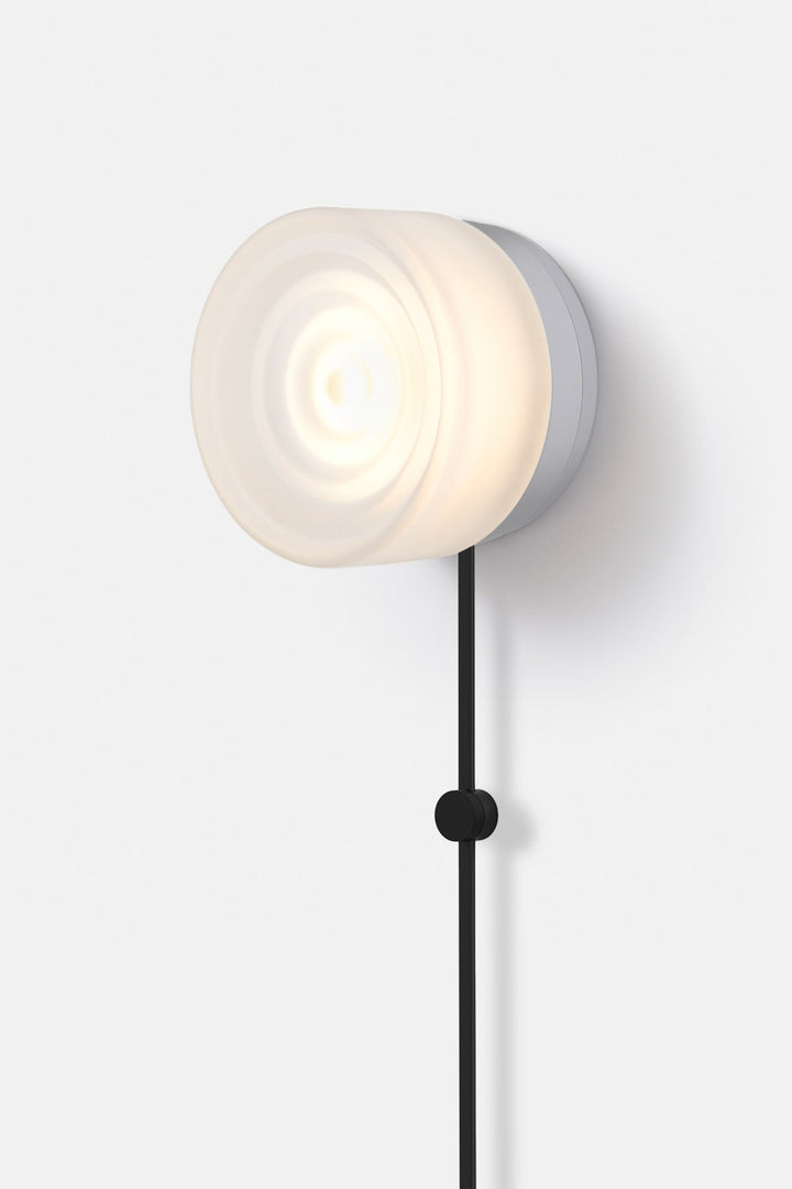 Ripple Corded - Natural Anodized - RBW Lighting - Frosted - 2700K (warm white) - Corded Plug - in (Bottom) / 120V Input - HORNE