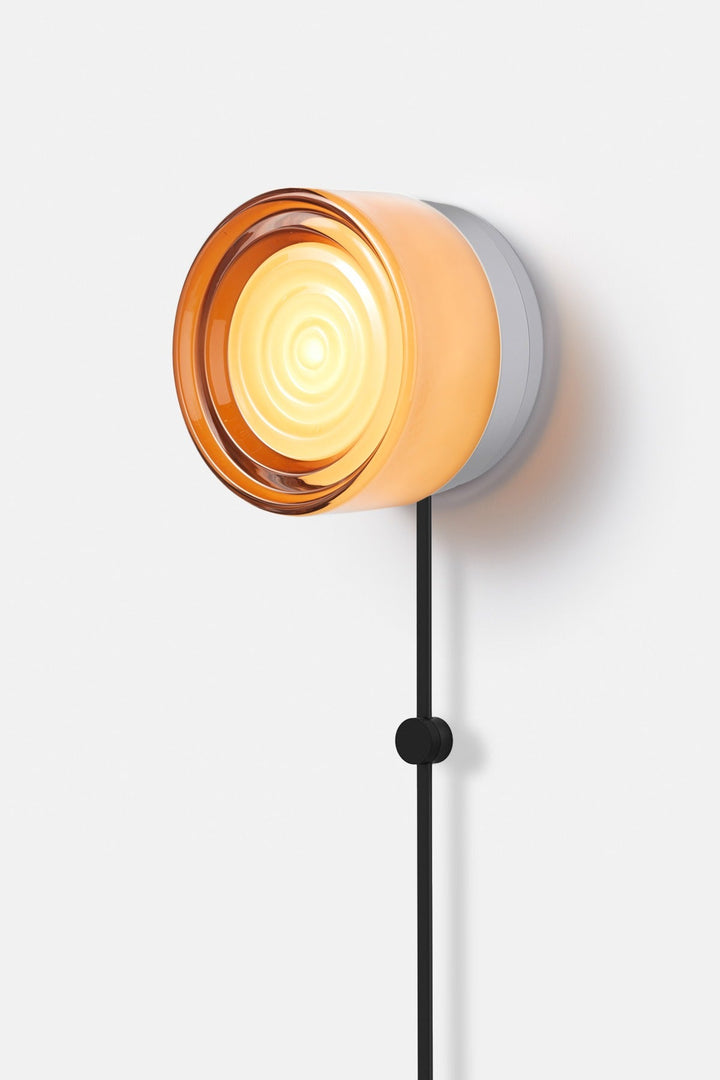 Ripple Corded - Natural Anodized - RBW Lighting - Copper Exterior - 2700K (warm white) - Corded Plug - in (Bottom) / 120V Input - HORNE