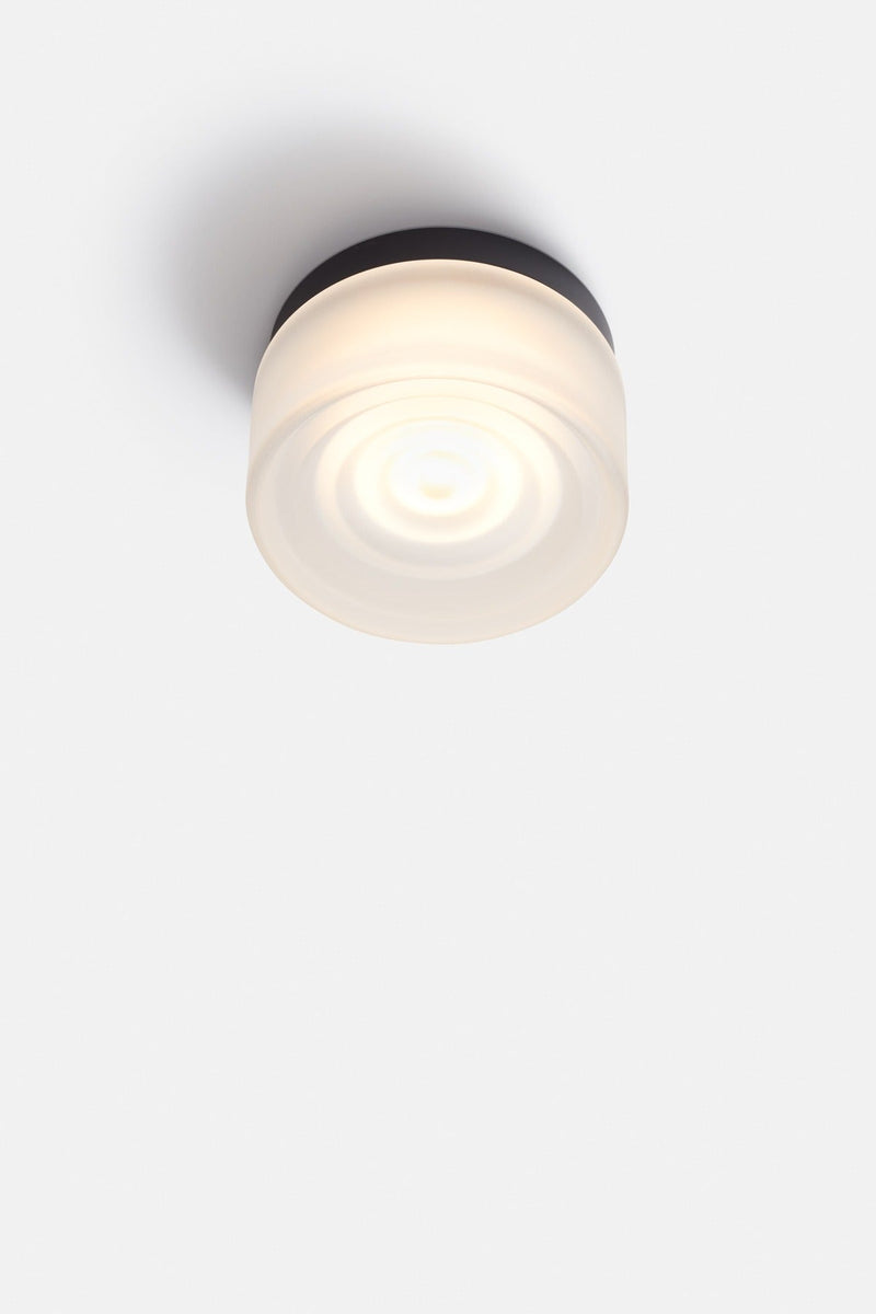 Ripple Flush Mount - RBW Lighting - White Interior - Natural Anodized - 2700K (warm white) - HORNE