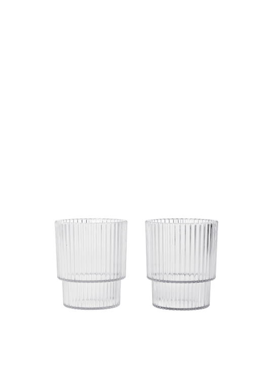 Ripple Kids Cups - Clear - Ferm Living