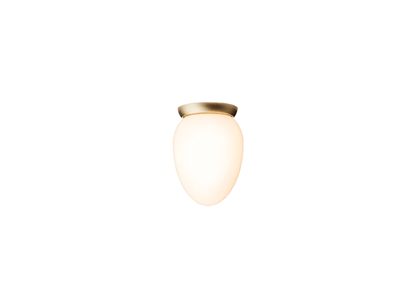 Rizzatto 171 Ceiling Light - Nuura Ceiling Lights - Satin Brass / Opal - HORNE