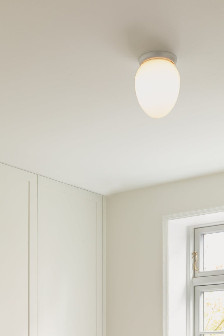 Rizzatto 171 Ceiling Light - Nuura Ceiling Lights - Satin Brass / Opal - HORNE