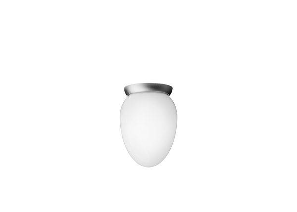 Rizzatto 171 Ceiling Light - Nuura Ceiling Lights - Satin Silver / Opal - HORNE