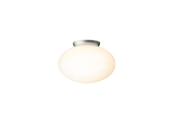 Rizzatto 301 Ceiling Light - Nuura Ceiling Lights - Satin Silver / Opal - HORNE