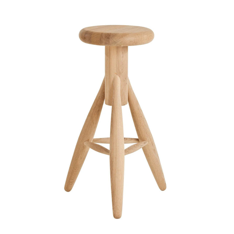 Rocket Stool - Artek Stools + Benches + Ottomans - Soaped Oak - HORNE