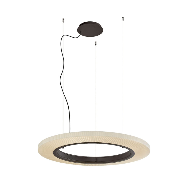 Roda S/90 LED Dimmable Pendant - Bover - Ceiling Lights - Cream - 0 - 10V Dimmable - Surface Canopy - HORNE