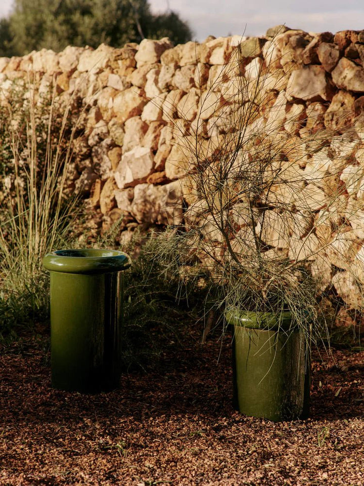 Rollo Pot - Ferm Living Planters - Large - White - HORNE