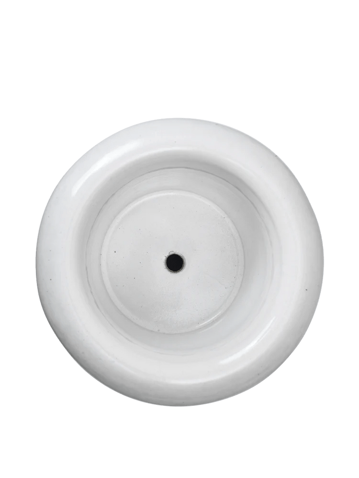 Rollo Pot - Ferm Living Planters - Large - White - HORNE