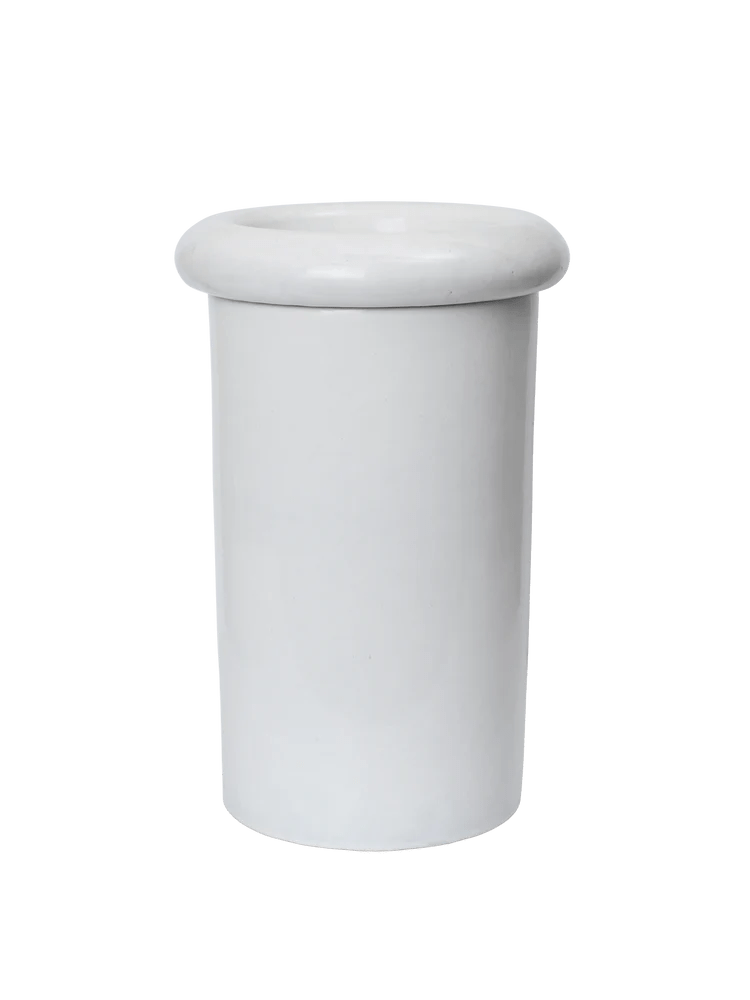 Rollo Pot - Ferm Living Planters - Small - Moss Green - HORNE