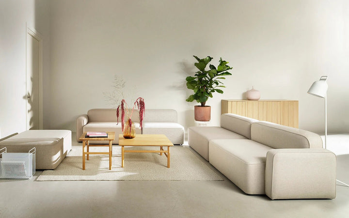 Rope Modular Sofa 2-Seater - Normann Copenhagen Modular Sofas - Main Line Flax - MLF26 - HORNE