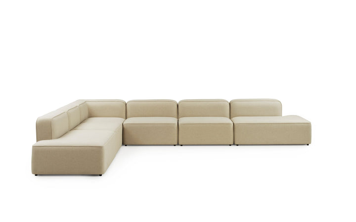 Rope Modular Sofa 5-Seater Corner - Normann Copenhagen Modular Sofas - Main Line Flax - MLF20 - HORNE