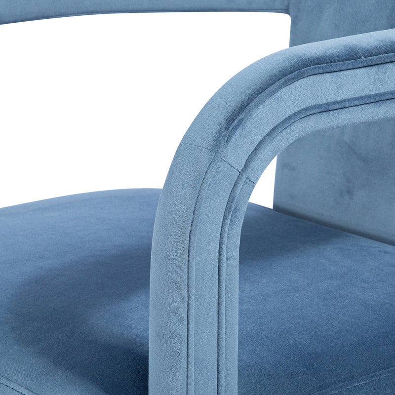 Rory Accent Chair - Urbia Chairs - Dust Blue - HORNE