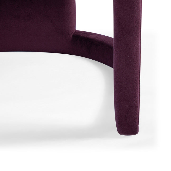 Rory Accent Chair - Urbia Chairs - New Plum - HORNE