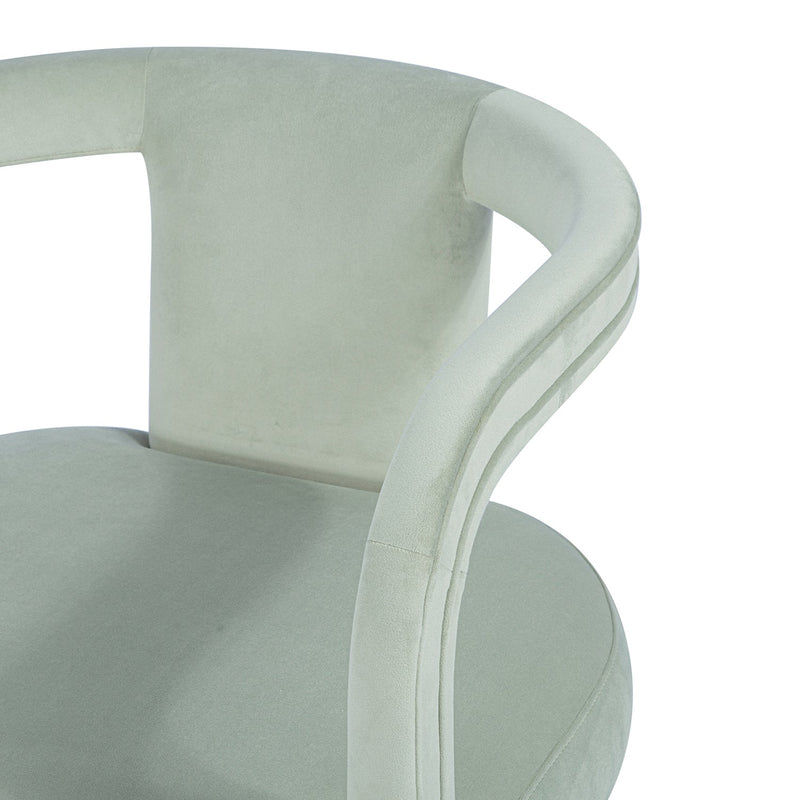 Rory Accent Chair - Urbia Chairs - Dust Blue - HORNE