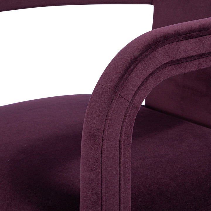 Rory Accent Chair - Urbia Chairs - New Plum - HORNE