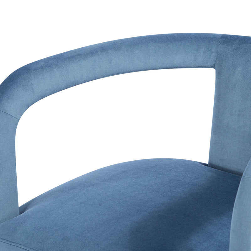 Rory Accent Chair - Urbia Chairs - Dust Blue - HORNE