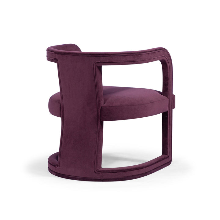 Rory Accent Chair - Urbia Chairs - New Plum - HORNE