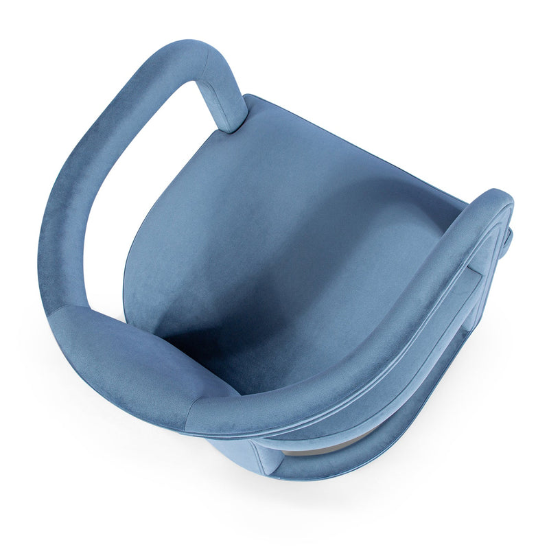 Rory Accent Chair - Urbia Chairs - Dust Blue - HORNE