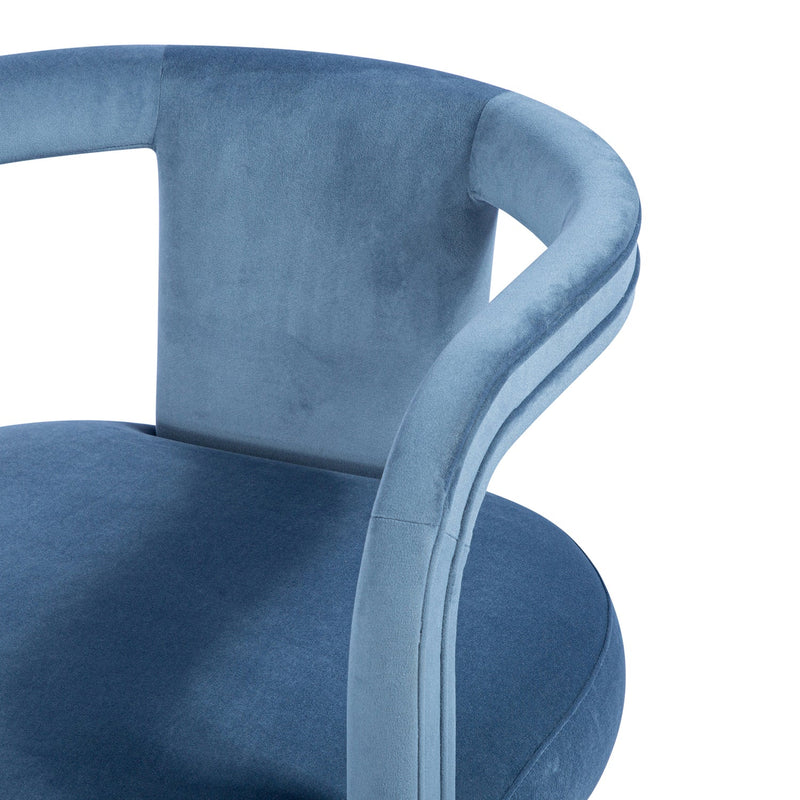Rory Accent Chair - Urbia Chairs - Dust Blue - HORNE