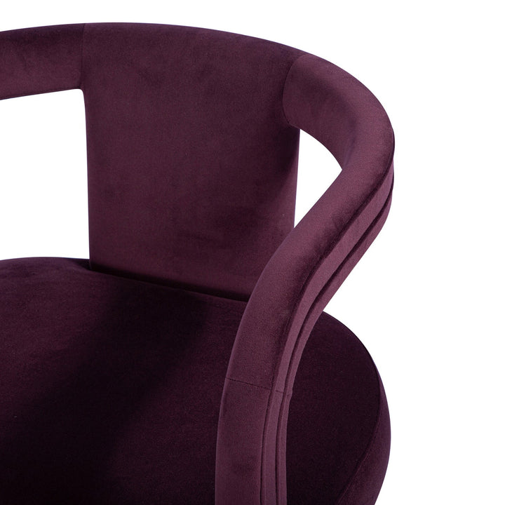 Rory Accent Chair - Urbia Chairs - New Plum - HORNE