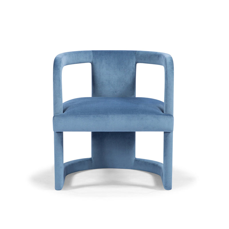 Rory Accent Chair - Urbia Chairs - Dust Blue - HORNE
