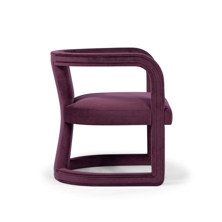 Rory Accent Chair - Urbia Chairs - New Plum - HORNE