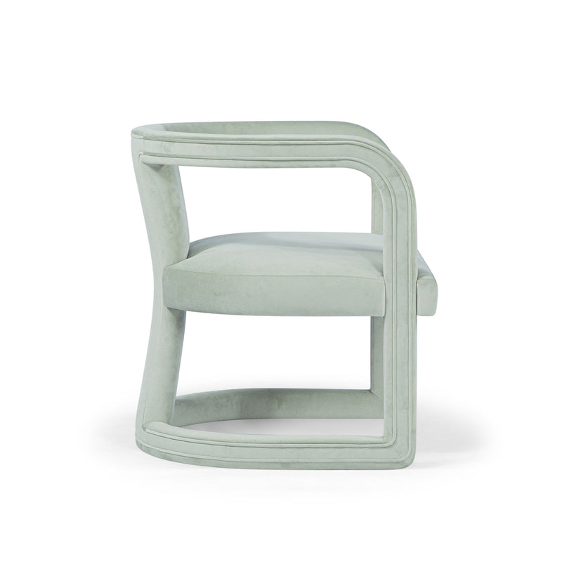 Rory Accent Chair - Urbia Chairs - Dust Blue - HORNE