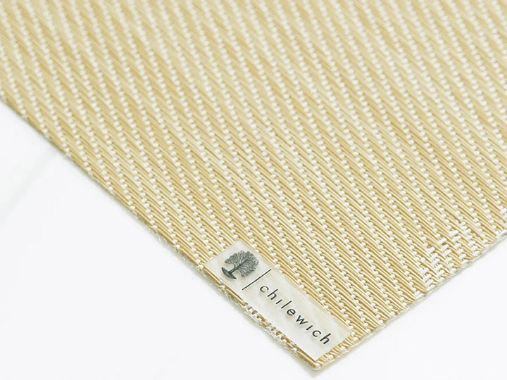 Rosette Rectangular Placemat - Set of 4 - Chilewich - Kitchen + Table Linens - Wheat - HORNE
