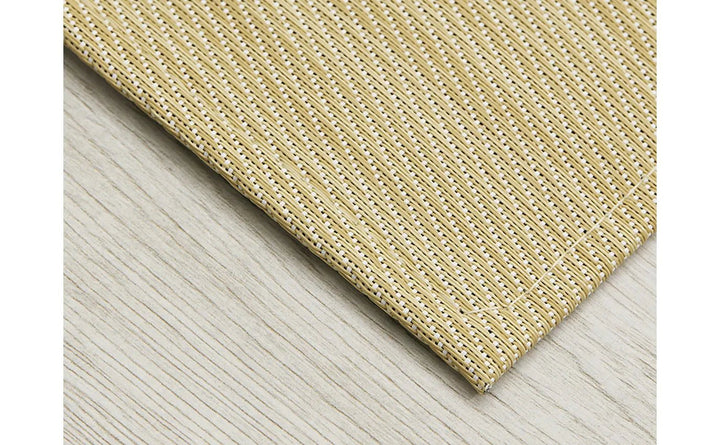 Rosette Rug - Chilewich - Rugs - Small - 23" x 36" - Wheat - HORNE