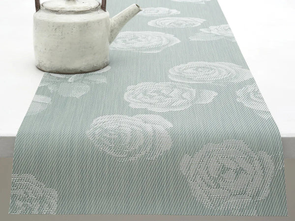 Rosette Table Runner - Chilewich - Kitchen + Table Linens - Abalone - HORNE
