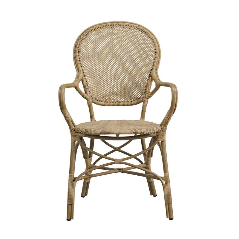 Rossini Outdoor Arm Chair - Sika Design - Outdoor Furniture - Natural - No Cushion - HORNE