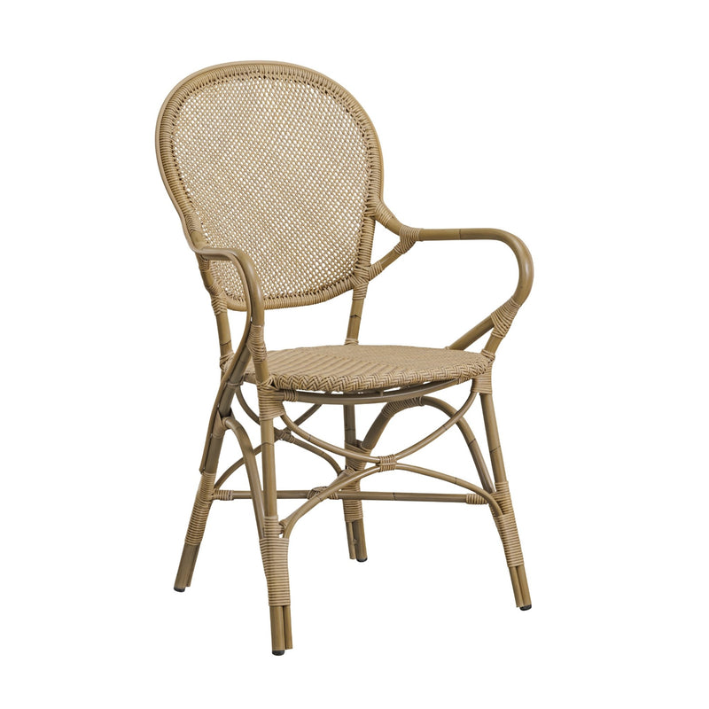 Rossini Outdoor Arm Chair - Sika Design - Outdoor Furniture - Natural - No Cushion - HORNE