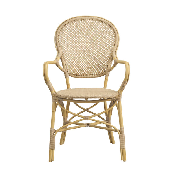 Rossini Outdoor Arm Chair - Sika Design - Outdoor Furniture - Natural - No Cushion - HORNE