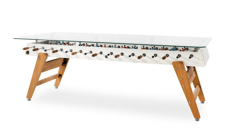 RS MAX RS Barcelona Foosball Table and Dining Table - Green - HORNE