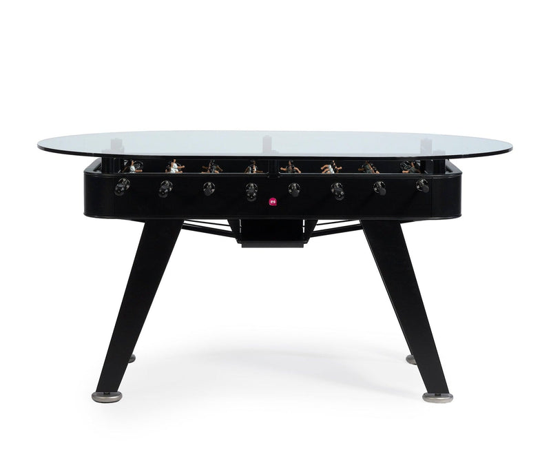 rs2 RS Barcelona Foosball Table and Dining Table - Black - HORNE
