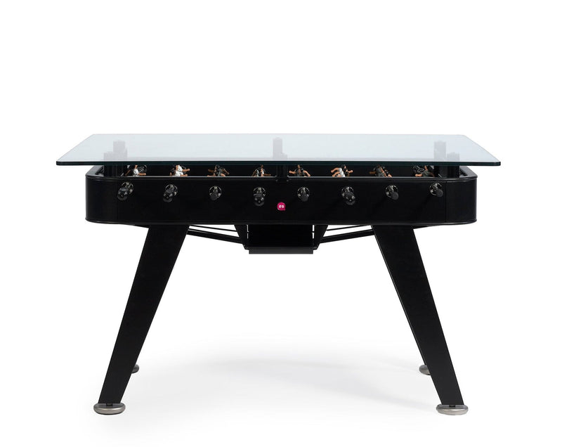 rs2 RS Barcelona Foosball Table and Dining Table - Black - HORNE