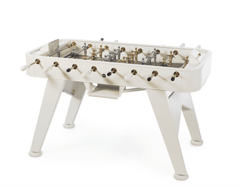 RS2 Gold RS Barcelona Foosball Table -White - HORNE