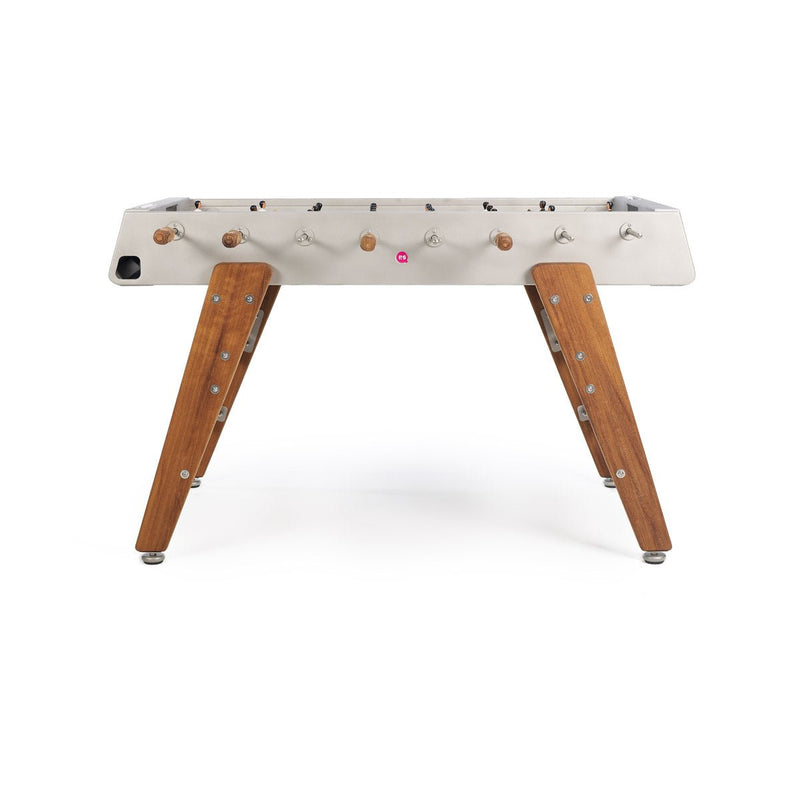 RS3 Indoor Foosball Table - Iroko Wood Legs - Black