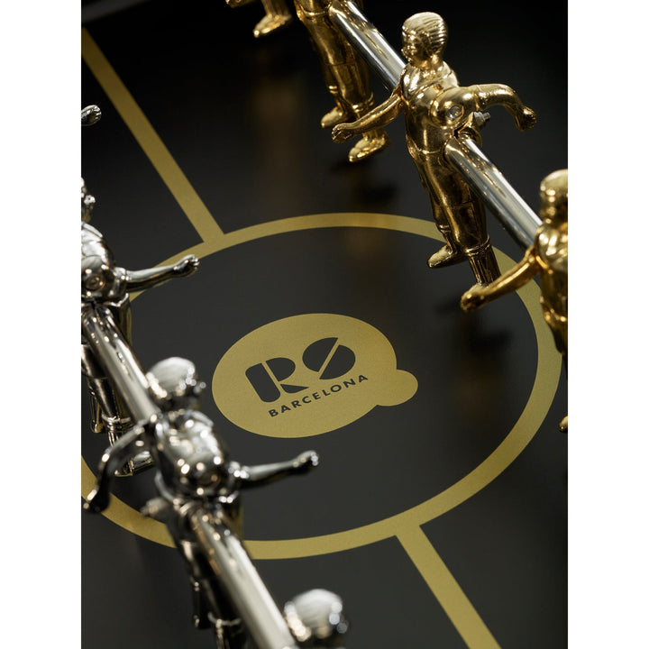 RS3 RS3 Wood Gold RS Barcelona Foosball Table- RS Barcelona - Games + Recreation - HORNE