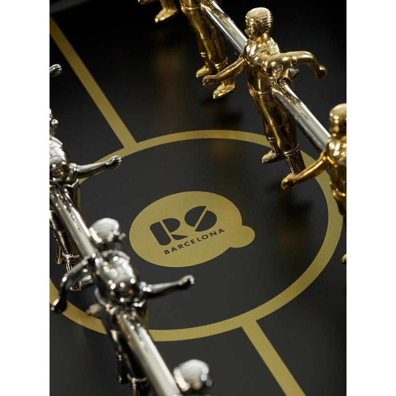 RS3 Wood Gold Foosball Table - RS Barcelona - Games + Recreation - HORNE